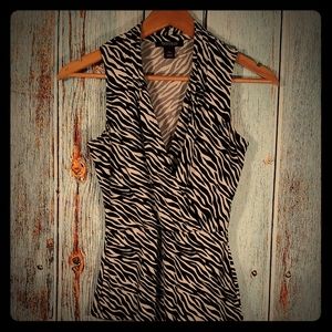 White House Black Market Sleeveless Blouse